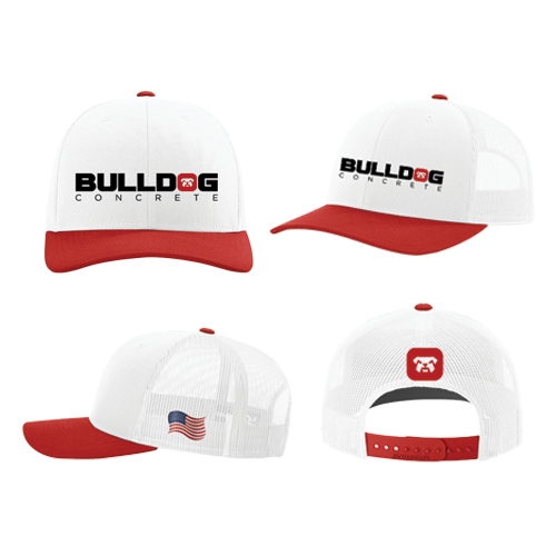 Bulldog Concrete Snapback Hat